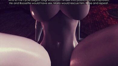 Bowsette, Boosette & Chain Chompette - Luigi Gets Captured Again