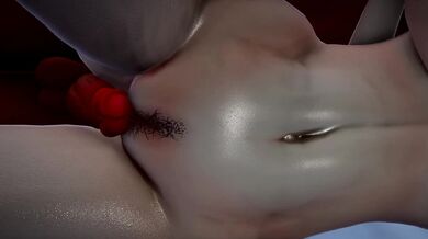 Sexual encounter between a demon and a fox with Yowane Haku as the medium