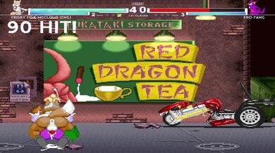 Watch as Fox McCloud takes on Fang in a heated battle that will leave you breathless!