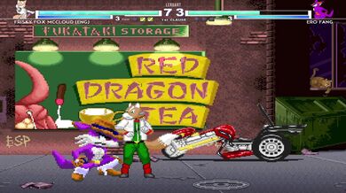 Watch as Fox McCloud takes on Fang in a heated battle that will leave you breathless!