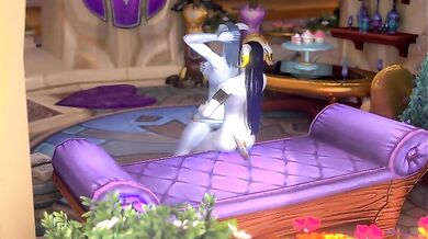 The Naughty Elf and the Tight Draeneipussy