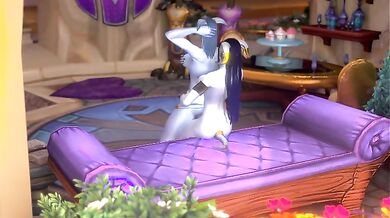 The Naughty Elf and the Tight Draeneipussy