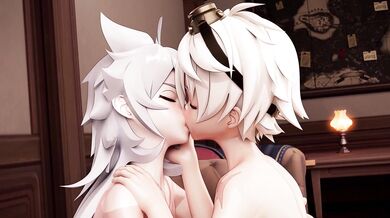 The kiss of the dollar sign