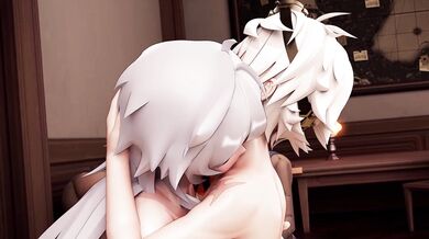 The kiss of the dollar sign