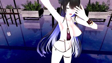 MMD Nerissa Ravencroft Haniwas Miniature Garden