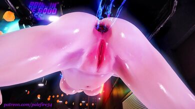 Backdoor action - the ghost penis