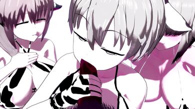 Hey, boss! Can I take a little break? The Uzaki gals over in accounting are sucking real good at work today and its distracting me