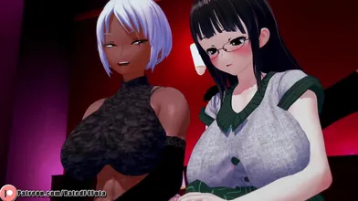 Taming The Nympho Next Door: A Hentai Romp With A Curvy Neighbor And Her Boyfriend