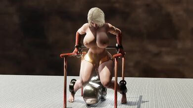 Mighty Woman Trapped In A Cave: The Dirty Den