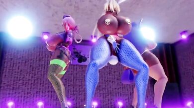 Sexy MMD Girl Has Her Body Destroyed in Hardcore Hentai Video