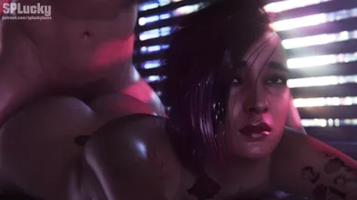 Cyberpunk 2077 - Judy Alvarez Splucky Tama (Hentai)