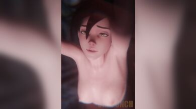 Dominatrix Lana takes control of Tracer in a steamy backdoor session, with orgasmic moans and groans filling the air