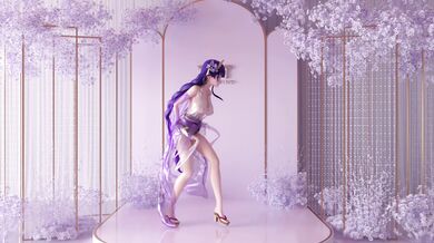 [1080p] [Full HD] Hentai Raiden Ei Nude Dance Video