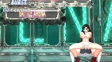 The Ultimate Battle of the Sexes – Bridget vs Tifa Lockhart in Mugen Ra*pe