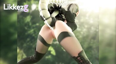 Hentai Princess: Anal Gaping of 2B