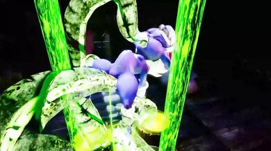 This porn video features a plant penetrating the moist cavity of Tristana