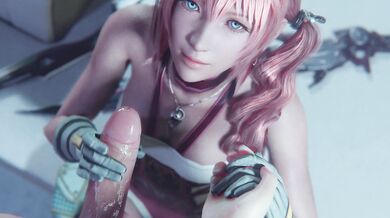 Busty blonde gets deep throated and face fucked by a pulsating pink dildo until she cums hard!