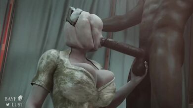 The bubbly head nurse from Silent Hill, Bubble Head Nurse, is back and ready for action Get in line boys, its time to get some LUST!