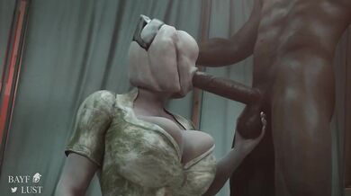 The bubbly head nurse from Silent Hill, Bubble Head Nurse, is back and ready for action Get in line boys, its time to get some LUST!