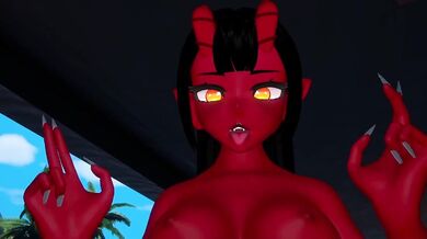 Riding on a Femboy, Meru and Futa take control of Vrchat in this steamy hentai video!