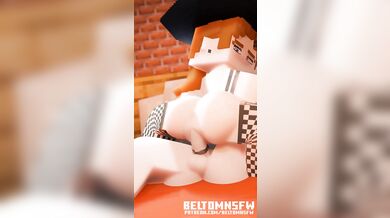 Beltoms Vaginal Adventure in Minecraft! (NSFW)
