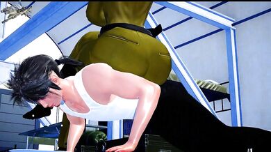 Horny Jailer Fucks Her Prisoner In The Backseat Of A Car- ElSharkodiablo