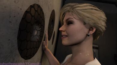 The Best Sexual Intercourse in the World - Cassie Cage Gives a Glory Hole Blowjob with Ryus Power!