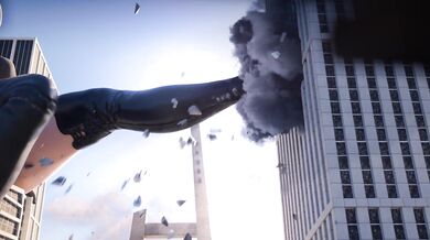 A hot babysitter named Scarlett sits on a small and weak boy named 2BS