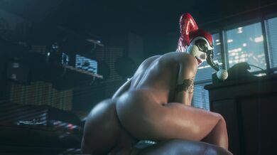 Riding Hard and Fast with a Beautiful White Naked Girl on a Black Harley Davidson Motorcycle in Erotic Pornography