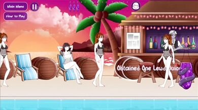 Watch as these hot anime characters get invaded by tentacles on a tropical beach in this brand new gameplay scene!