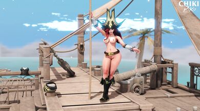 The Sexy Pole Dancer and her Lucky Patrons: A Tale of Miss Fortune