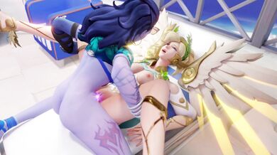 Widowmakers Fiery Winged Victory over Mercys Melting Body