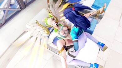 Widowmakers Fiery Winged Victory over Mercys Melting Body