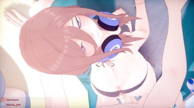 Nakano Miku: A Porn Stars Vacation