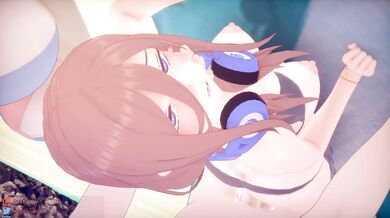 Nakano Miku: A Porn Stars Vacation