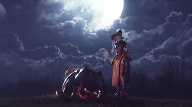 Mercy the Witch on Halloween Night - Yeeros Spellbound Love