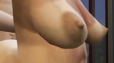 Sims 4: Lesbian Fuck Fest - Hopped up on Family Ties