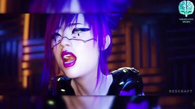 Sexy car chase action with two hot girls in Tokyo