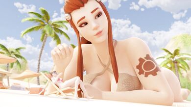 Busty Beach Queen Bottom Bots 2