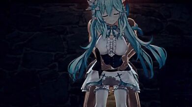 This is a 3D animated video compilation of Robin00, the popular MMD Vtuber