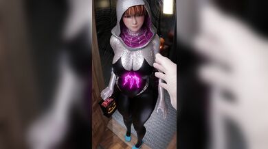 Watch as Spider-Man goes on a sexy adventure with Kas Masher in this Halloween special hentai video