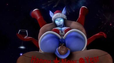 Celebrating New Years Eve with Happy Ending - noname55