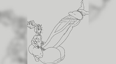 Cumming to feed on salty chocolate cocks