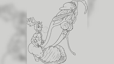 Cumming to feed on salty chocolate cocks