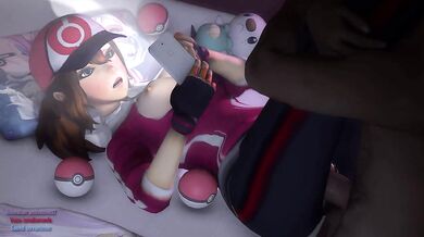 Gyaru girl gets ravaged by a pokemon trainer in the forest