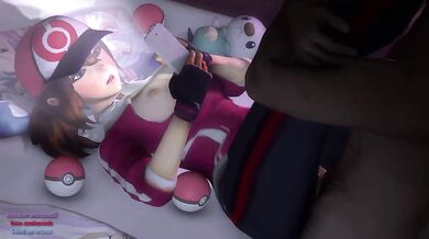 Gyaru girl gets ravaged by a pokemon trainer in the forest