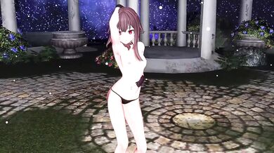 【MMD】めぐみん/中本 Nice Body