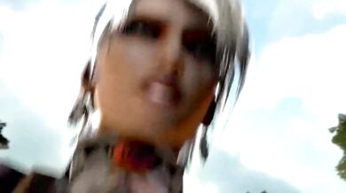 Exploring the forest, Ivy Valentine encounters a kinkyfoot adventure!