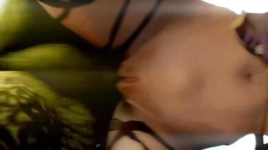 Exploring the forest, Ivy Valentine encounters a kinkyfoot adventure!