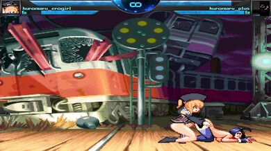 MUGEN - Kuromarus Sexual Adventure with Doggy Style Riding and Missionary Position on the Erogirl!